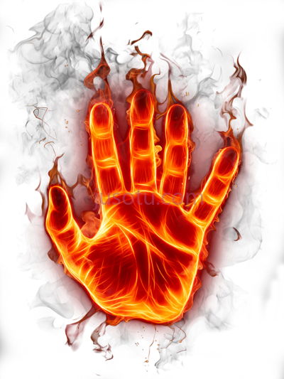 火焰,hand on PNG