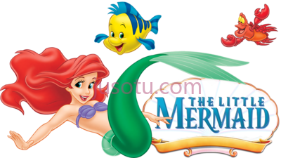 小美人鱼,little mermaid PNG
