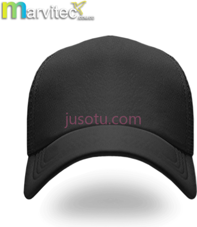 黑色网帽,gorra negra con malla PNG