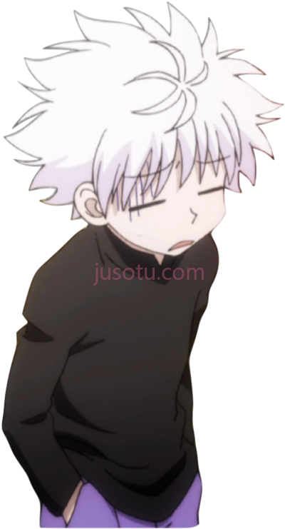 全职猎人,killua hunter x punk rock assassin cartoon PNG