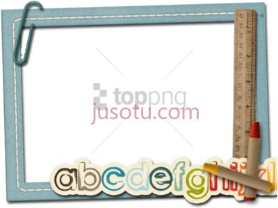 儿童边框,kids polaroid school and borders PNG