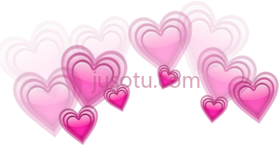 粉红色心,hearts love beautiful pink PNG