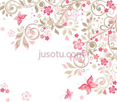 粉色花,flower pink floral PNG