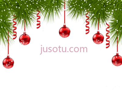 圣诞节饰品松枝,ornaments pine branch PNG