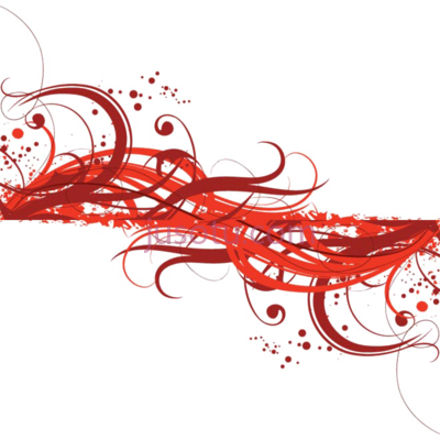 红色抽象线,red abstract lines PNG