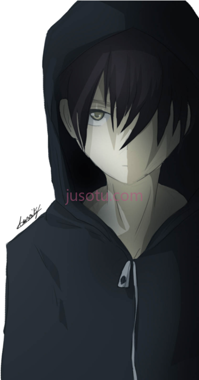 悲伤男孩,cartoon sad anime boy new PNG