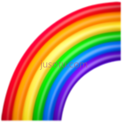 彩虹,rainbow pelangi iphone PNG