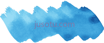 蓝色油漆,blue paint stain PNG