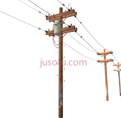 电杆,electric pole PNG