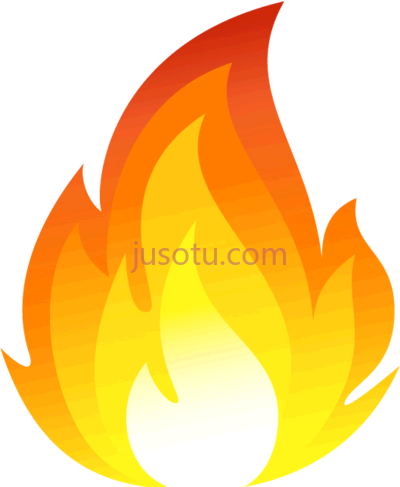火焰,iphone emoji flame PNG