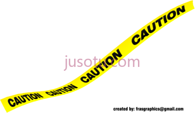黄色警示带,black and yellow caution tape PNG