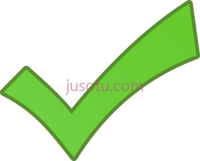对号,big checkmark PNG