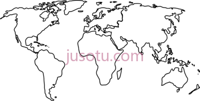 世界地图,world map PNG