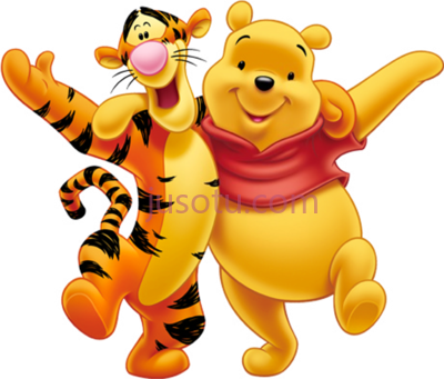 小熊维尼,winnie pooh and tigger PNG