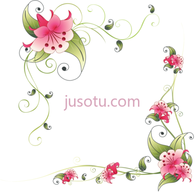 花,fotki page flower PNG