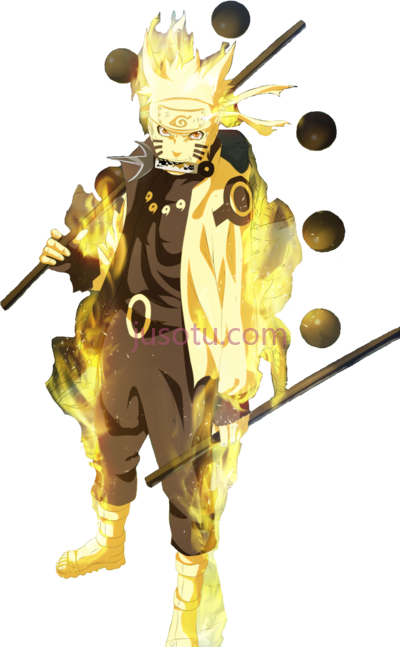 火影忍者漩涡鸣人,naruto sage mode six paths PNG