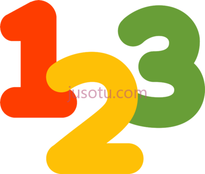 数字,numeros 123 PNG