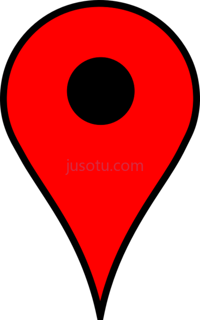 地图位置标记,location poi pin marker position red google maps PNG