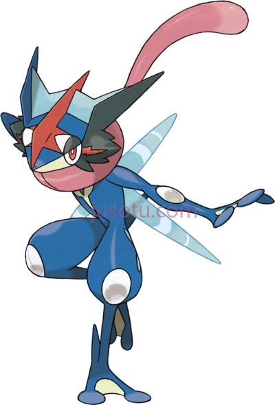 口袋妖怪,greninja ash mega evolution pokemon x PNG