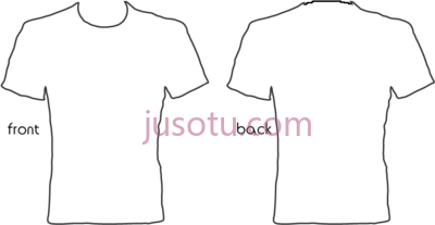 T恤轮廓,t shirt outline PNG