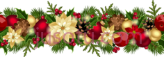 假日花环手工艺品PNG