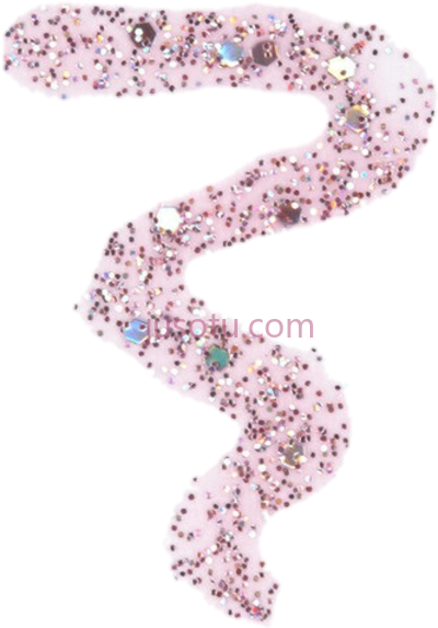 闪闪发光的粉色卡瓦伊,glitter pink kawaiii anime PNG