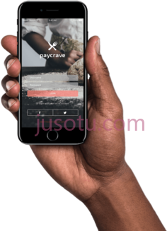 手持苹果手机PNG