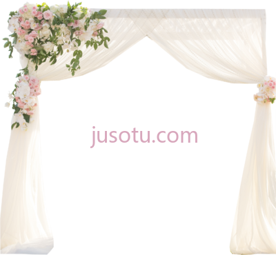 婚礼拱门,chiffon wedding arch arbor canopy PNG