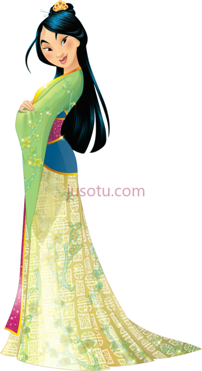 花木兰,princess disney mulan PNG