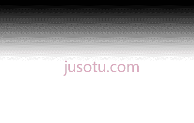 黑白渐变淡入,black to white gradient fade PNG