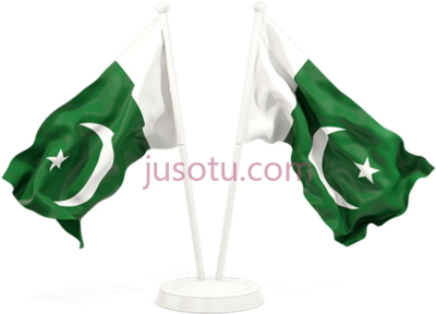 巴基斯坦国旗,pakistan flag waving PNG