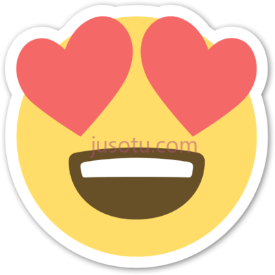 眼睛心,eyes smiley emoji PNG