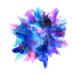 色彩粉末PNG