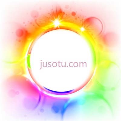 多姿多彩圆形,cadres tutorials polyvore colorful circle border PNG