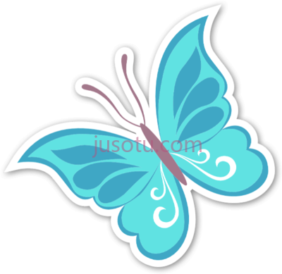 蓝蝶蛾,borboleta azul mariposas PNG