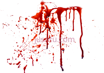墙上条纹血飞溅,streaks on a wall splatter PNG