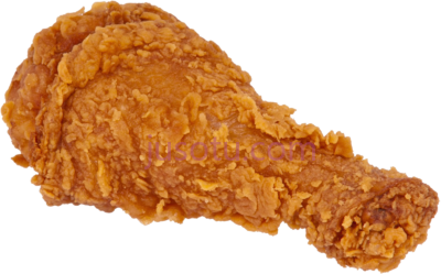 炸鸡腿,fried chicken leg PNG
