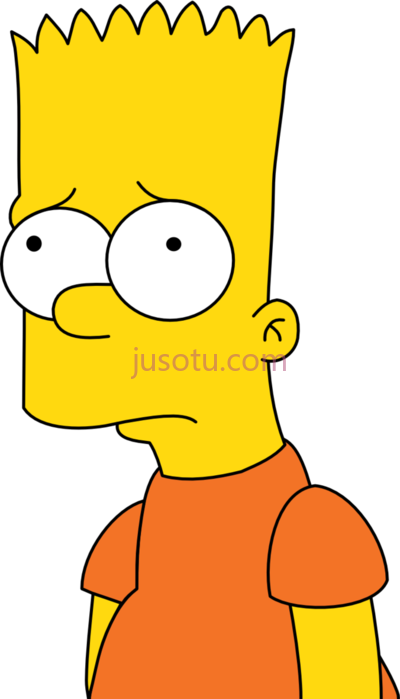 辛普森一家,bart simpson wallpaper and sad PNG