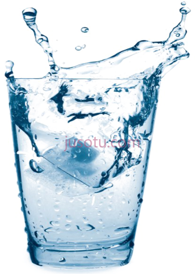 水杯,water glass splash cold PNG