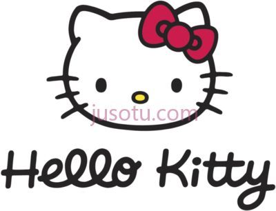 凯蒂猫,hello kitty logo cat PNG