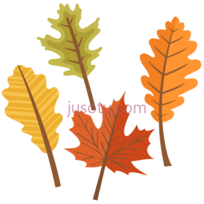 秋叶,fall leaves cute autumn leaf PNG