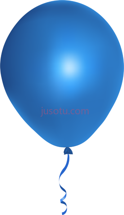 蓝色气球,blue PNG