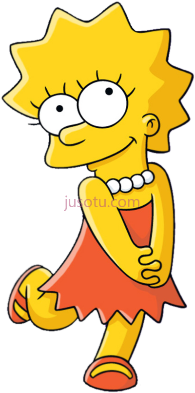 辛普森一家,simpsons lisa PNG