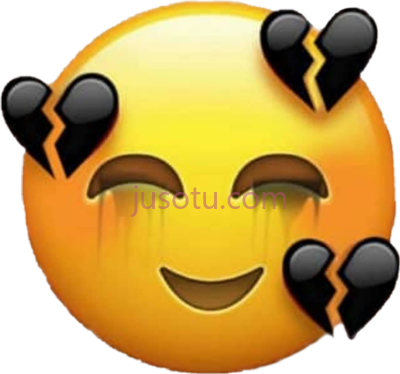 黑心,emoji PNG