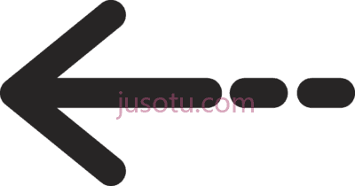 黑色箭头,double dot left arrow tanda panah gambar PNG