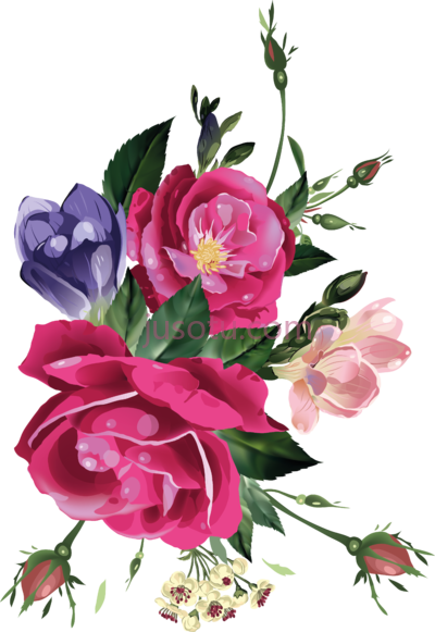 花饰,flower black floral decoupage PNG