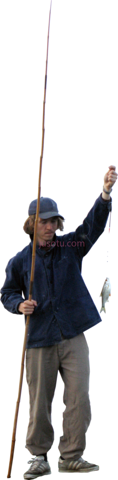 钓鱼人,people fishing PNG