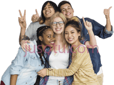 快乐年轻人,people PNG
