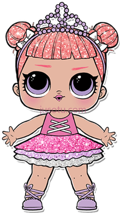 惊喜娃娃,clique para baixar lol surprise center stage glitter PNG
