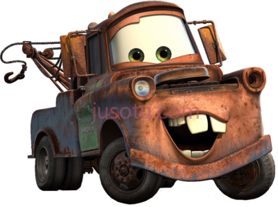 迪士尼闪电麦昆,rust lightning mcqueen mater cars PNG